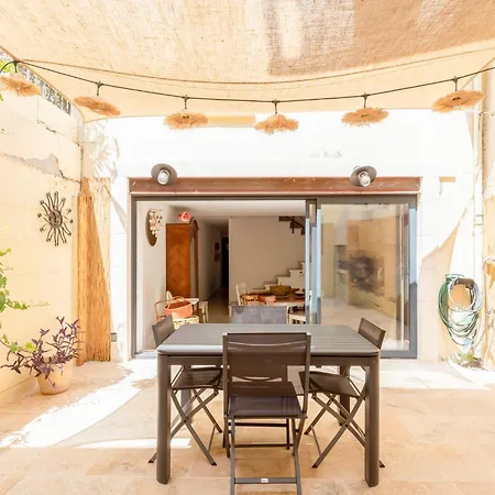 וילה Le Patio Des Salins - Sublime Maison De Charme Intramuros A איגוס-מורטס